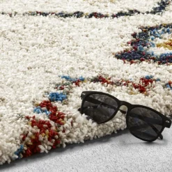 ZAZY Tapis d'inspiration berbère à motif ethnique