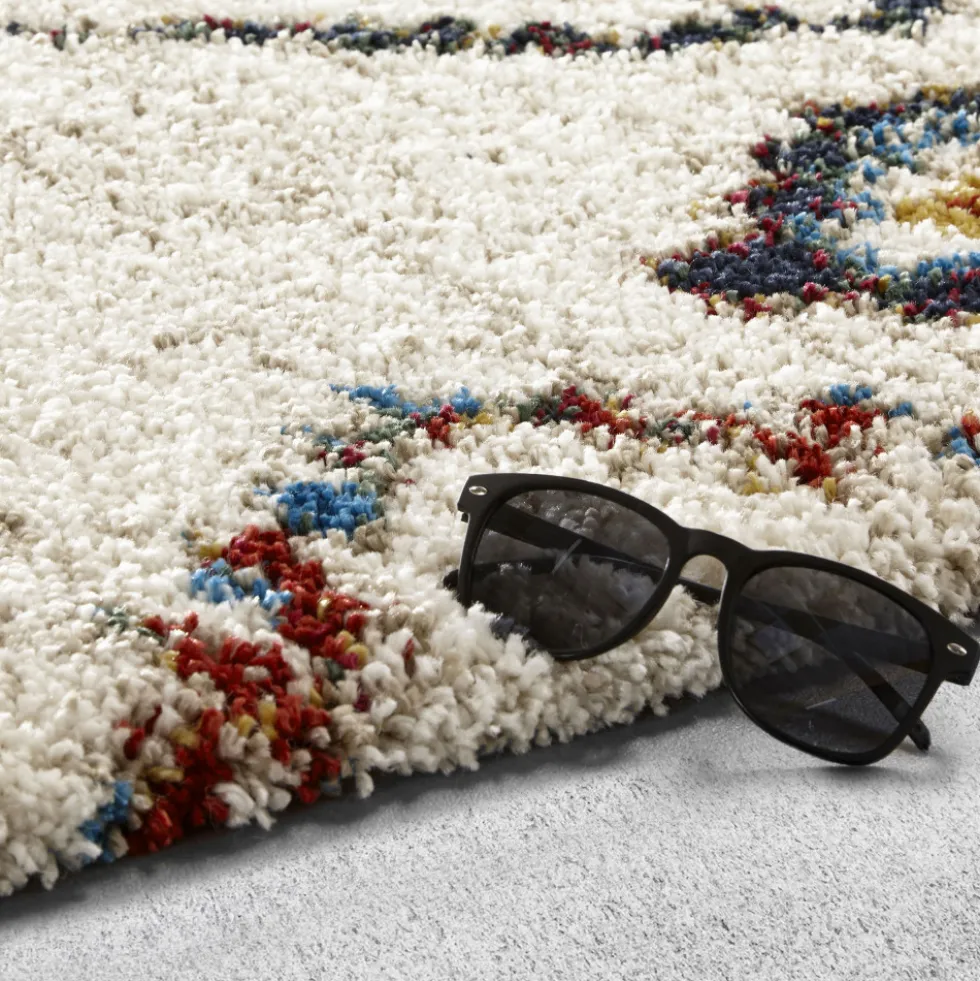 ZAZY Tapis d'inspiration berbère à motif ethnique