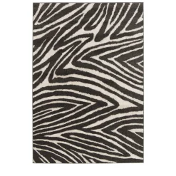 ZEBRA Tapis graphique à motif zébré