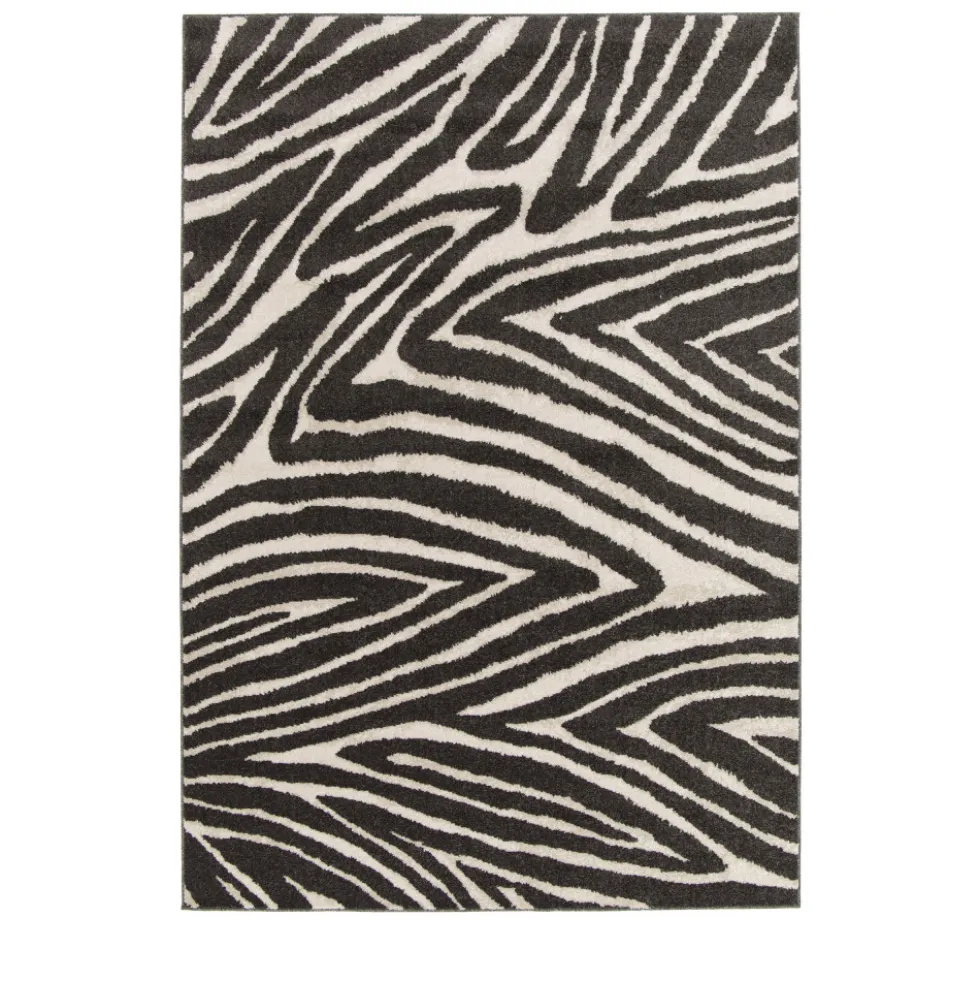 ZEBRA Tapis graphique à motif zébré