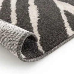 ZEBRA Tapis graphique à motif zébré