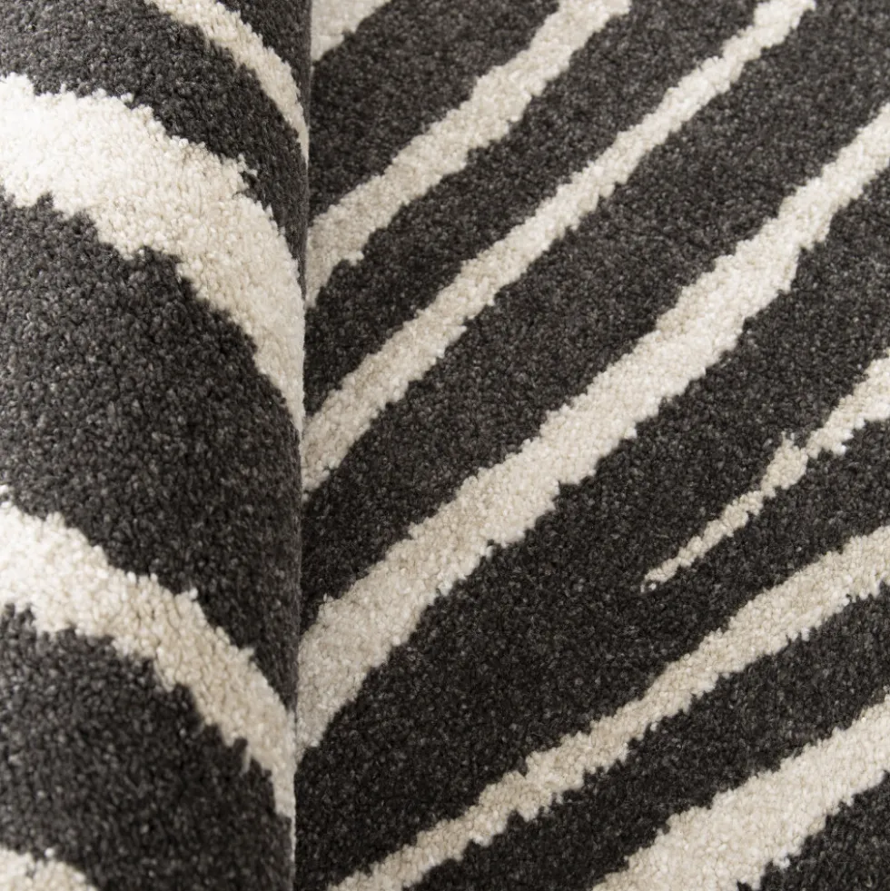 ZEBRA Tapis graphique à motif zébré