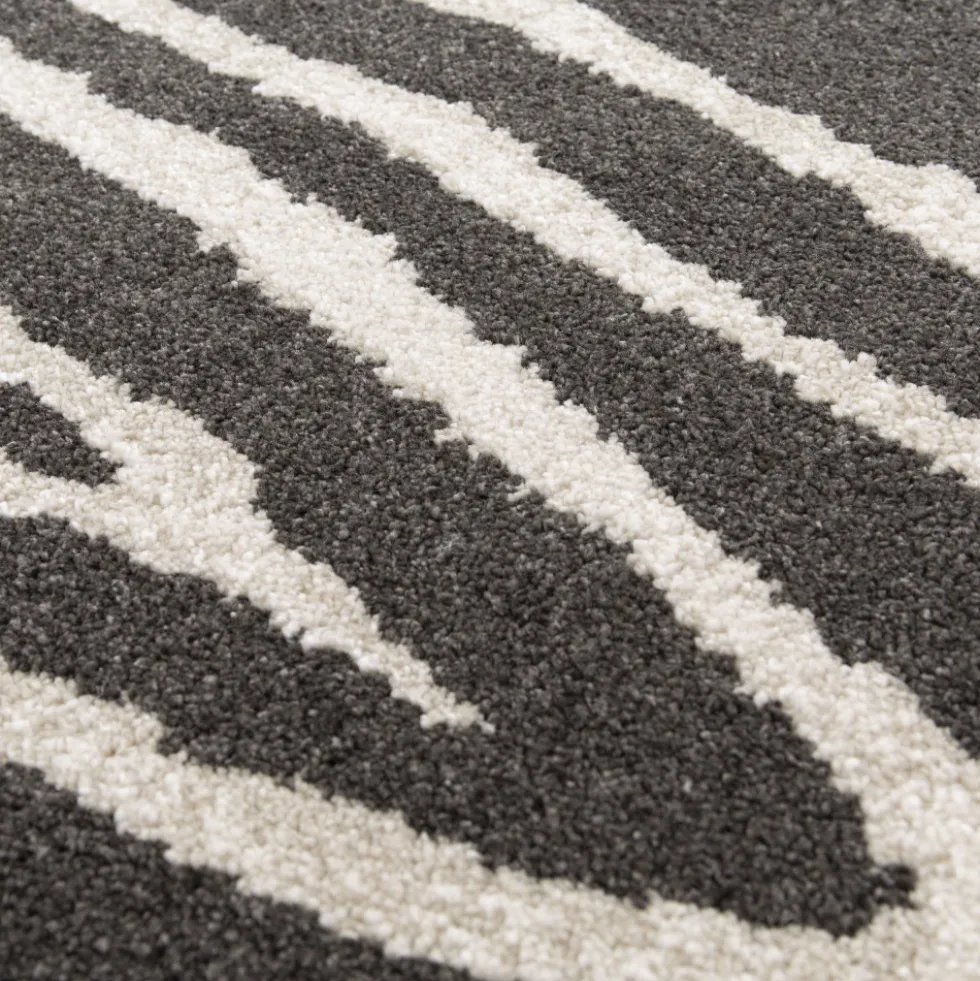 ZEBRA Tapis graphique à motif zébré