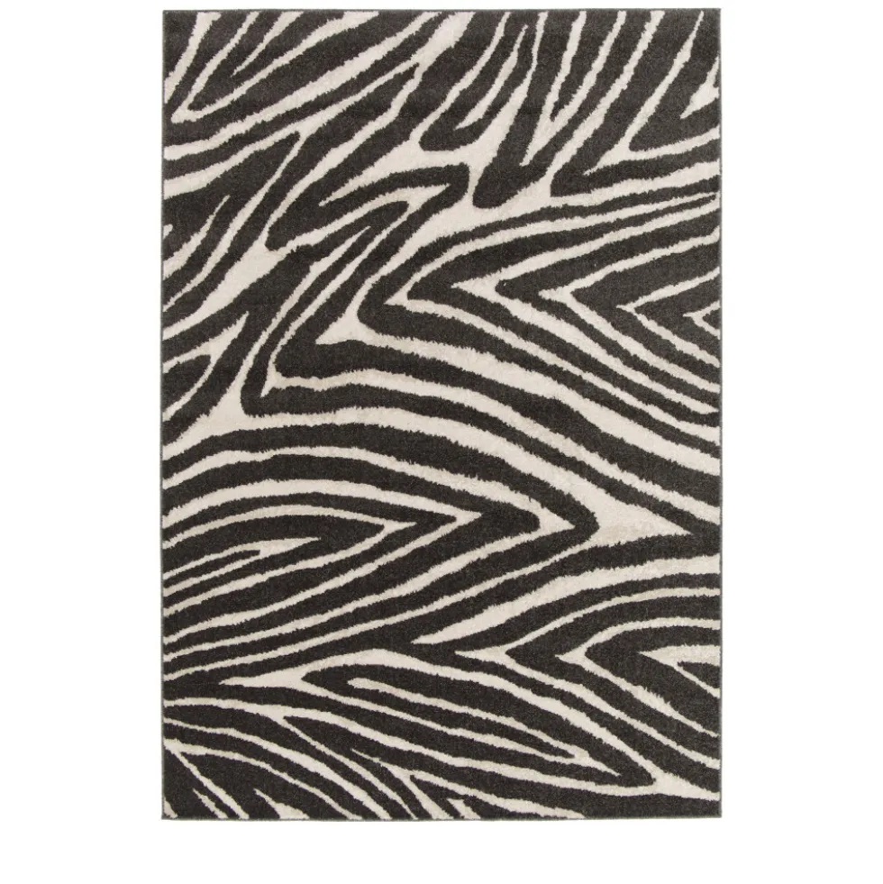 ZEBRA Tapis graphique à motif zébré