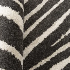 ZEBRA Tapis graphique à motif zébré