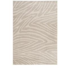 ZEBRA Tapis graphique à motif zébré