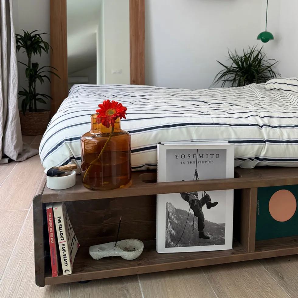 ZIGGY Lit en bois 140x200cm