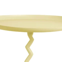 ZIGZAG Table d'appoint ronde en métal ø40cm