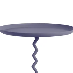 ZIGZAG Table d'appoint ronde en métal ø44cm