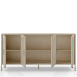 ZIO Buffet 4 portes en métal L160cm
