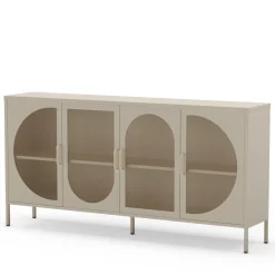 ZIO Buffet 4 portes en métal L160cm
