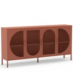 ZIO Buffet 4 portes en métal L160cm
