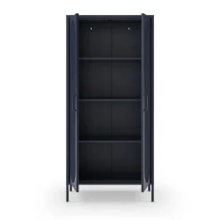 ZIO Vaisselier 2 portes en métal H170cm