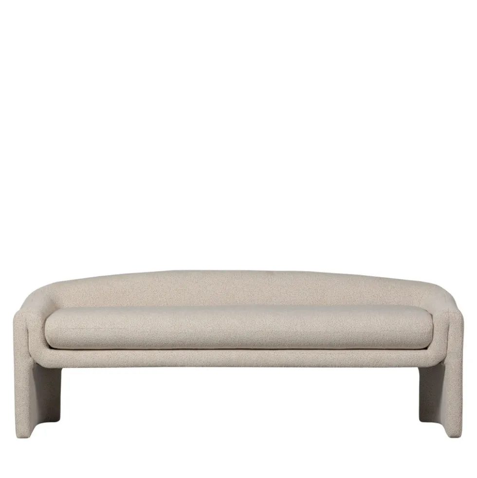 ZONE Banc en tissu L160cm