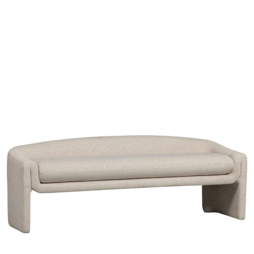 ZONE Banc en tissu L160cm