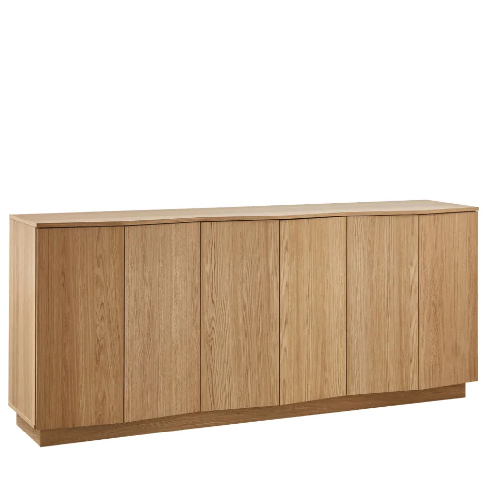 ZUMA Buffet 6 portes en bois L200cm