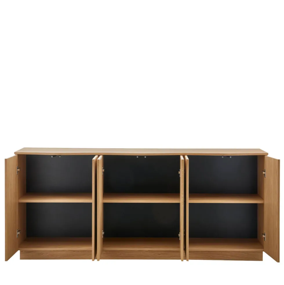 ZUMA Buffet 6 portes en bois L200cm