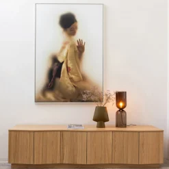 ZUMA Meuble TV 6 portes en bois L200cm
